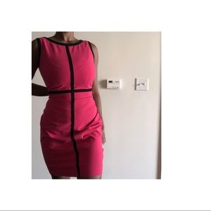 Pink & black “Calvin Klein Dress